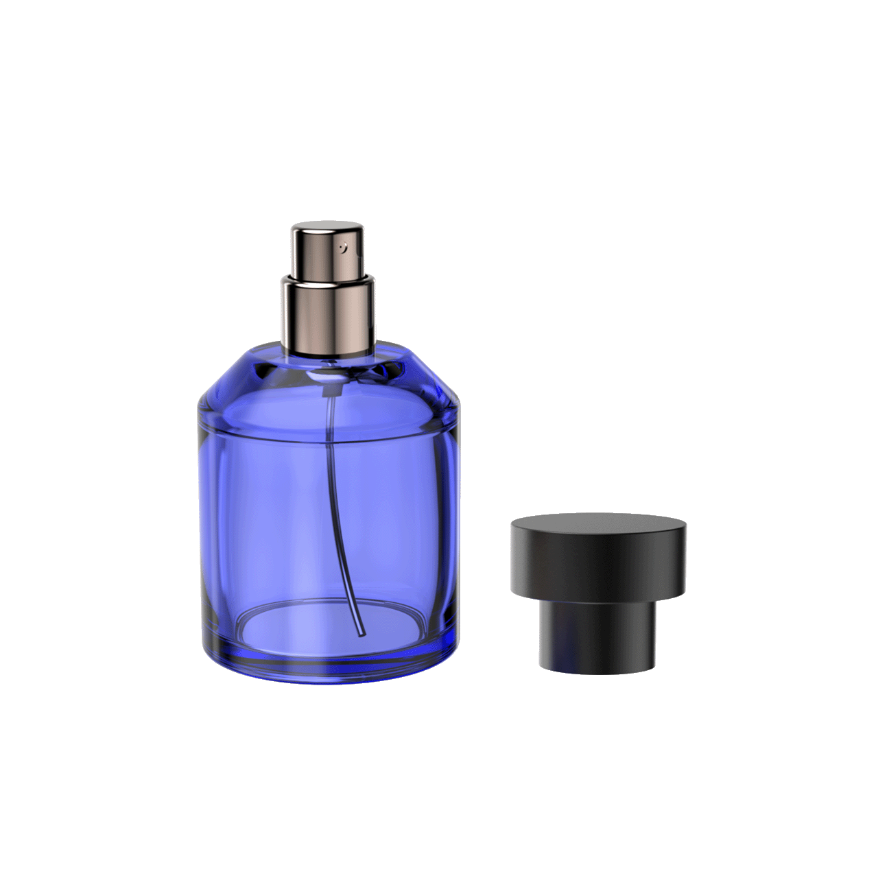 Round Glass Perfume PKG 1`s mouse over image