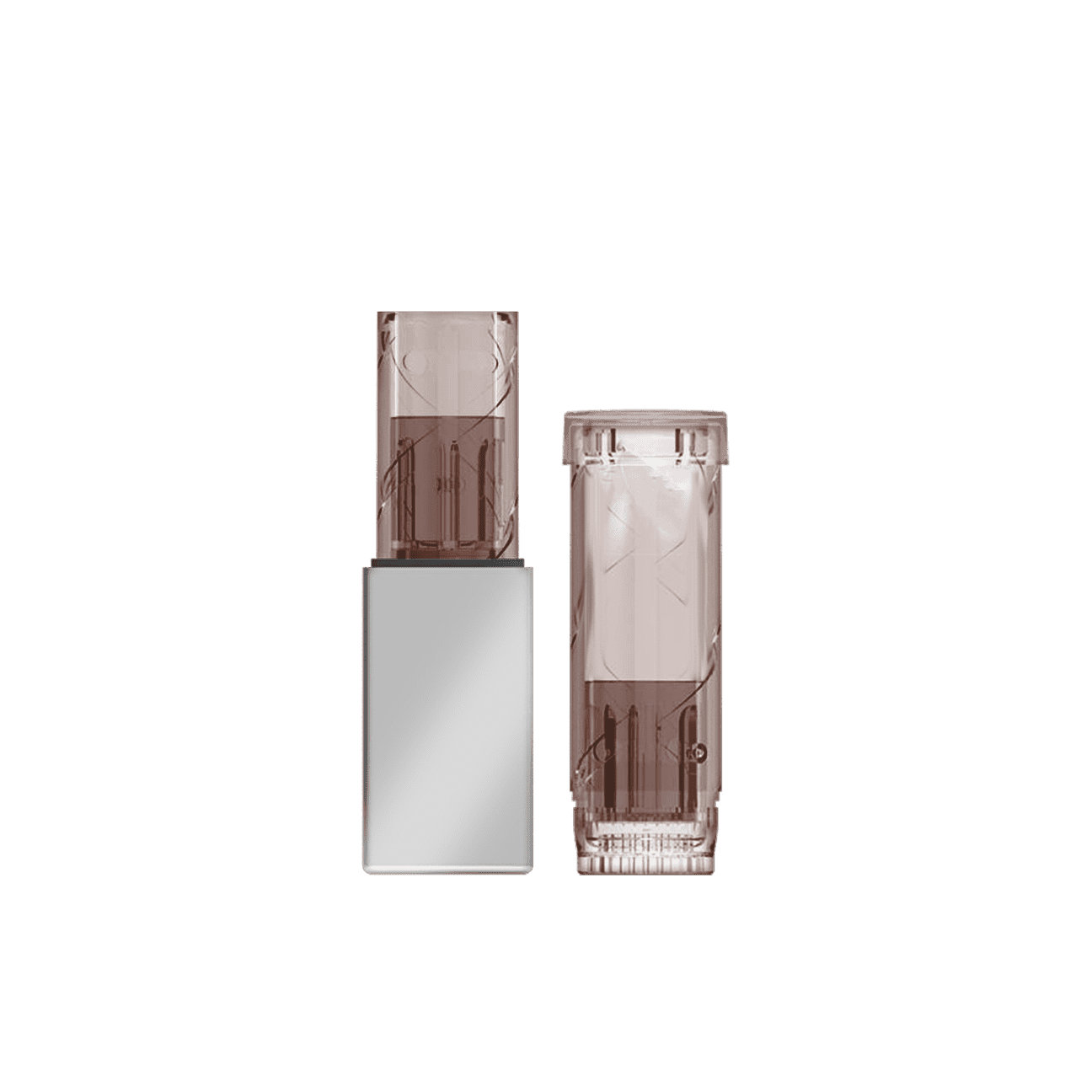 LS8803-1-M1 사각 리필러블 자석 알루미늄 립스틱 image 2